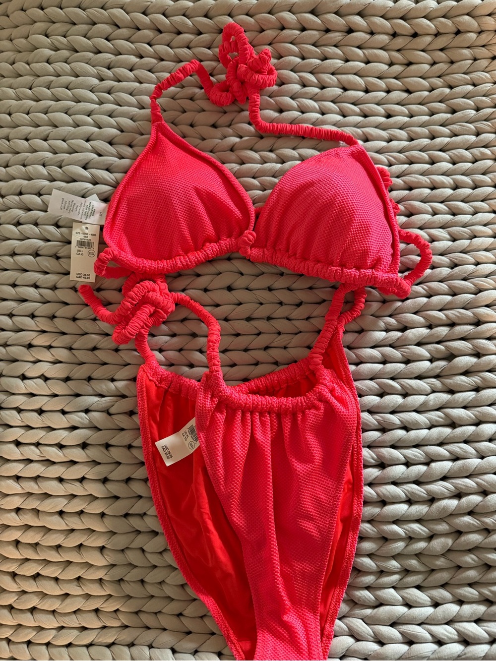 Aerie Hot Pink Bikini
